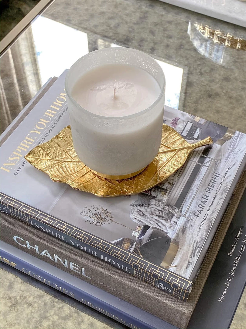 Inspire Me! Home Decor Metal Leaf Tray (2 Sizes)