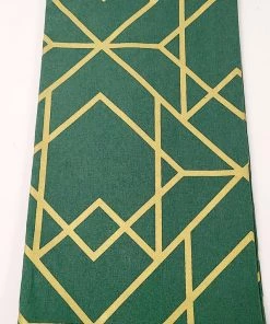 Inspire Me! Home Decor Decorative Tea Towel (4 Styles) Gold