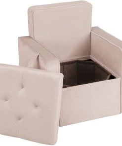 Inspire Me! Home Decor OTTOMANS Jolie Children's Storage Chair (2 Colors)