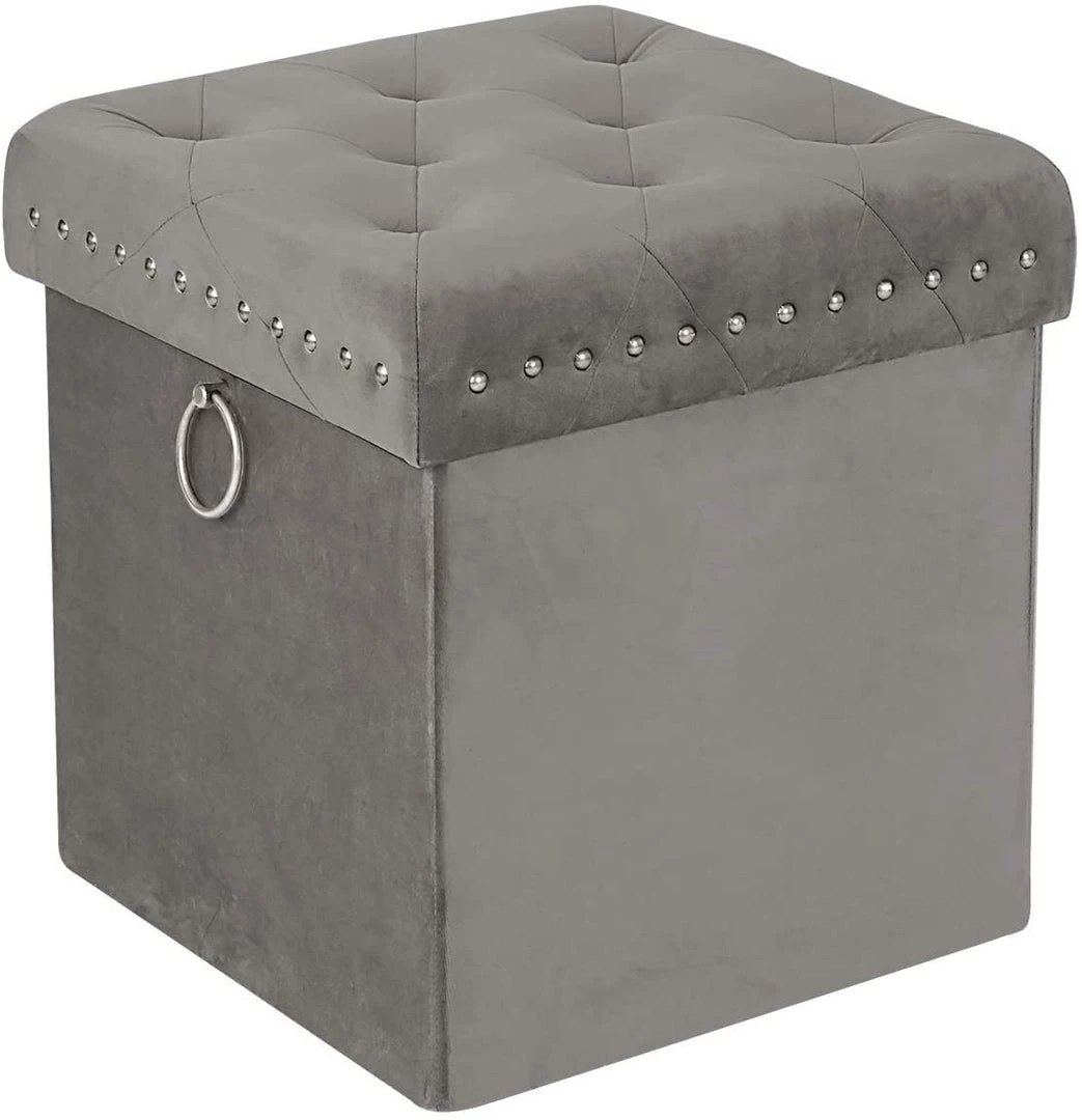 Inspire Me! Home Decor Gold Anastasia Storage Ottoman (4 Colors)