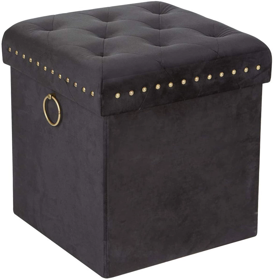 Inspire Me! Home Decor Gold Anastasia Storage Ottoman (4 Colors)