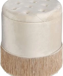 Inspire Me! Home Decor OTTOMANS Serena Storage Ottoman (2 Colors)