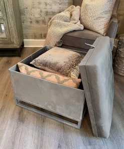 Inspire Me! Home Decor Caroline Storage Ottoman (3 Colors)