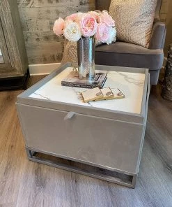 Inspire Me! Home Decor Caroline Storage Ottoman (3 Colors)