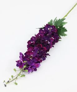 Inspire Me! Home Decor Floral Stems 37.5" Purple Delphinium Stem