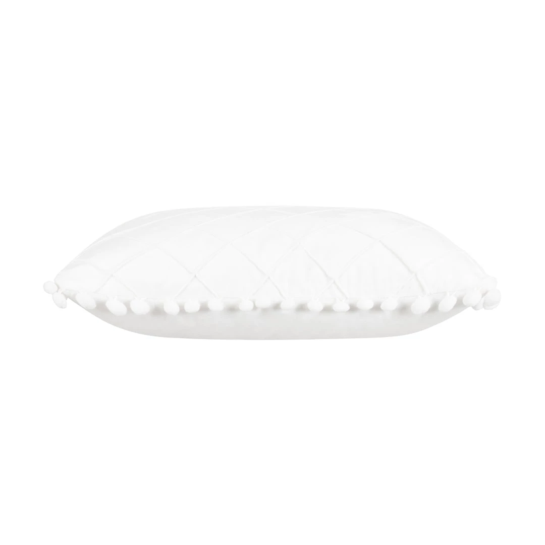 Cloud9d PILLOWS, RUGS, & THROWS Diamond White Pillow - 20" X 20"
