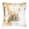 Cloud9d PILLOWS, RUGS, & THROWS Elise Ivory Gold Pillow - 20" X 20"