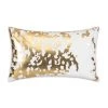 Cloud9d PILLOWS, RUGS, & THROWS Elise Ivory Gold Pillow - 14" X 20"