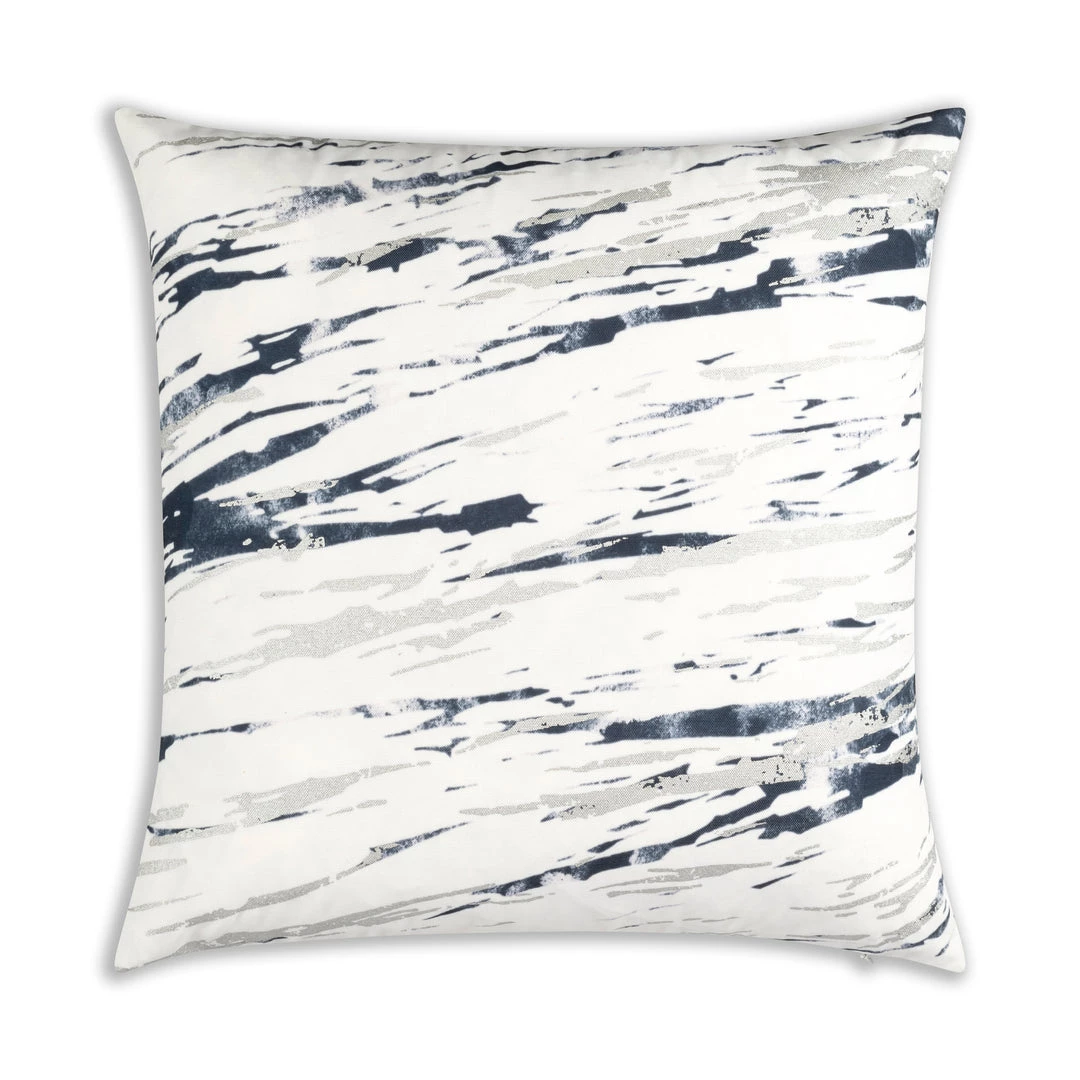 Cloud9d Birch - Printed Outdoor Pillow W/ Multicolor And Silver Metallic Design (2 Styles) - 18" X 18" PILLOWS, RUGS, & THROWS
