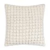 Cloud9d PILLOWS, RUGS, & THROWS Serena Beige Pillow - 20" X 20"