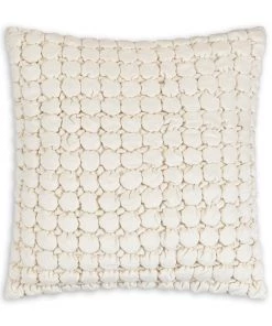 Cloud9d PILLOWS, RUGS, & THROWS Serena Beige Pillow - 20" X 20"