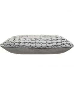 Cloud9d PILLOWS, RUGS, & THROWS Serena Grey Pillow - 20" X 20"
