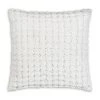 Cloud9d Serena White Pillow - 20" X 20"