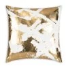Cloud9d Zara Ivory Gold Pillow - 22" X 22"