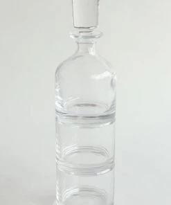 Inspire Me! Home Decor Stackable Glass Decanter W/ Glasses KITCHEN