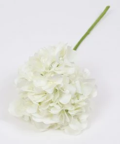 Inspire Me! Home Decor Floral Stems 18.5" Cream Victorian Hydrangea Stem