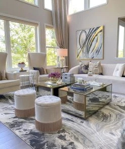 Inspire Me! Home Decor OTTOMANS Serena Storage Ottoman (2 Colors)