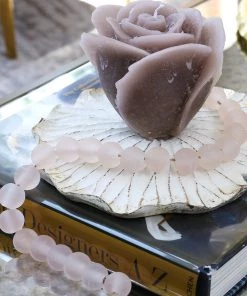 Inspire Me! Home Decor Soft Pink Glass Beads