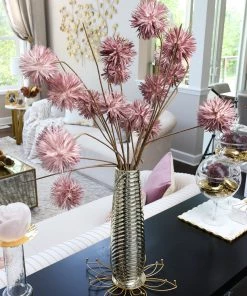 Inspire Me! Home Decor Soft Purple Allium Spray