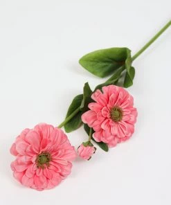 Inspire Me! Home Decor 25" Real Touch Zinnia Stem (2 Colors)