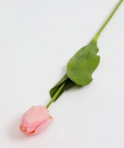 Inspire Me! Home Decor 27" Pink Real Touch Tulip Stem