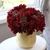 Inspire Me! Home Decor Burgundy Mum And Berry Bundle