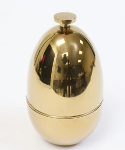 Inspire Me! Home Decor Gold Egg Shaped Utensil Holder (2 Styles)