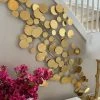 Inspire Me! Home Decor WALL ART & MIRRORS Golden Circles Wall Art