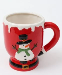 Inspire Me! Home Decor KITCHEN Snowy Holiday Mugs (3 Styles)