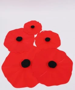 Inspire Me! Home Decor KITCHEN Silicone Poppy Flower Pot Lids (5 Sizes)