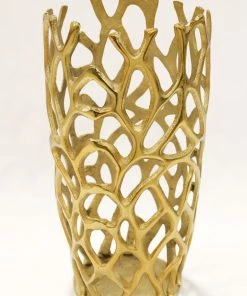 Inspire Me! Home Decor Openwork Coral Vase (2 Sizes)