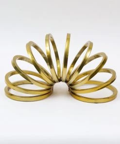 Inspire Me! Home Decor Gold Slinky Decor