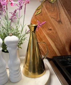 Inspire Me! Home Decor 32. Oz Gold Oil Cruet/ Oil Dispenser