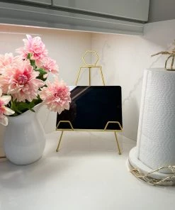 Inspire Me! Home Decor Gold Metal Easel