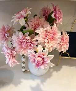 Inspire Me! Home Decor Real Touch Dahlia Stem (2 Colors)