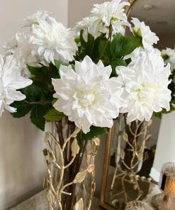 Inspire Me! Home Decor Real Touch Dahlia Stem (2 Colors)