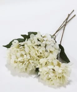 Inspire Me! Home Decor Ivory Hydrangea Stem (29