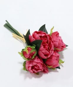 Inspire Me! Home Decor Real Touch Peony Bundle (3 Colors)