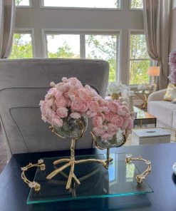 Inspire Me! Home Decor Floral Stems Mini Ranunculus Bundle (3 Colors)