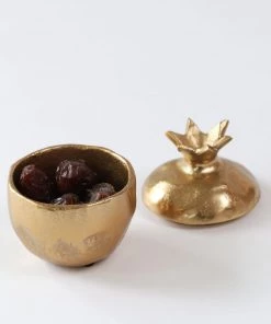Inspire Me! Home Decor Gold Fruit Serving Dish (2 Sizes)