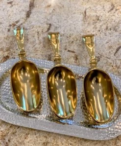 Inspire Me! Home Decor Large Gold Gilded Scoop