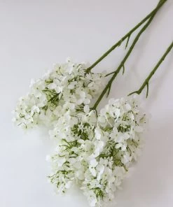 Inspire Me! Home Decor Cone Hydrangea (2 Colors) Floral Stems