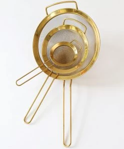 Inspire Me! Home Decor Gold Strainers (Set Of 3)