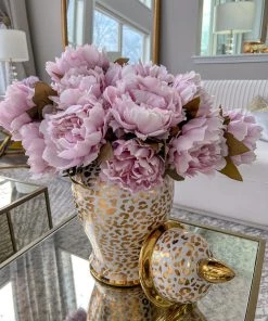 Inspire Me! Home Decor 18" Light Lavender Peony Bundle
