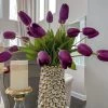 Inspire Me! Home Decor 27" Purple Real Touch Tulip