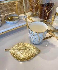 Inspire Me! Home Decor Metal Leaf Tray (2 Sizes)