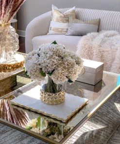 Inspire Me! Home Decor Cream Two Tone Hydrangea Bundle