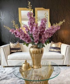 Inspire Me! Home Decor Gold Metal Ginger Jar