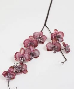 Inspire Me! Home Decor 26" Shimmer Mini Phalaenopsis Stem