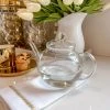 Inspire Me! Home Decor Glass Teapot With Loose Tea Infuser KITCHEN